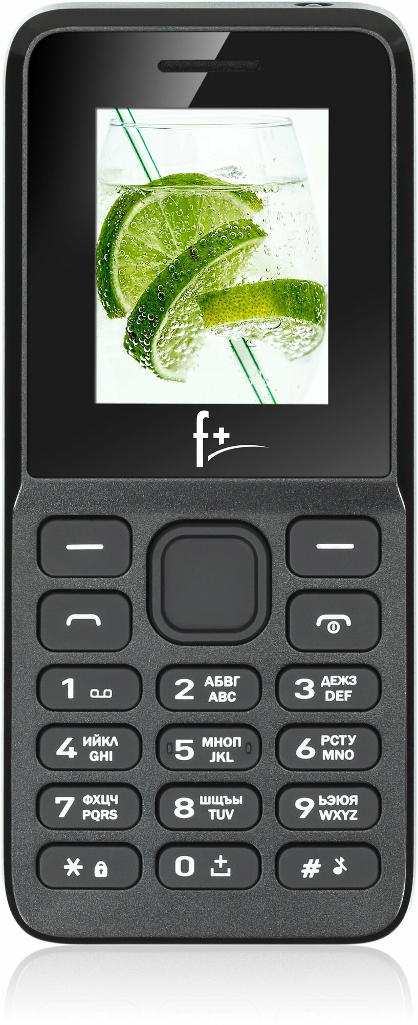 Телефон F+ B170, 2 SIM, черный