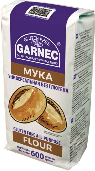 Мука Garnec Универсальная без глютена 600г