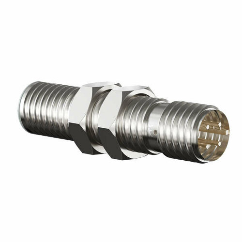 Индуктивный датчик Prompower KJ112-D04NA-DS1250-LY латунь заподлицо М12 4 мм NPN-НО разъём M12 1819₽