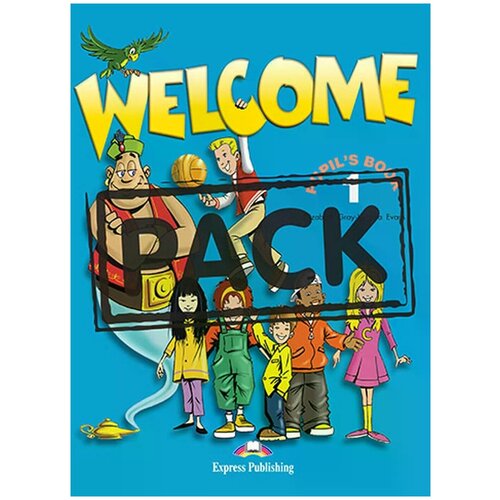 фото Эванс вирджиния "welcome 1: pupil's book. my alphabet book (комплект из 2 книг)" express publishing