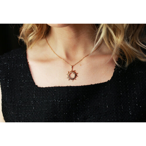 Колье Sinotti, длина 40 см, золотой