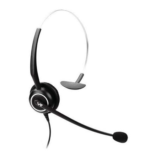 Проводные наушники VT VT5000 QD(P)-RJ9(03), черный гарнитура проводная plantronics encorepro 310 ep310 qd ww pl ep310 qd