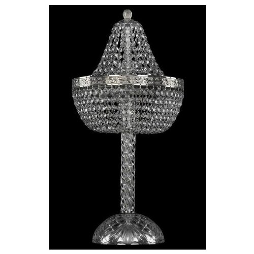 фото Настольная лампа bohemia ivele crystal 19051l4/h/25iv ni, 120 вт