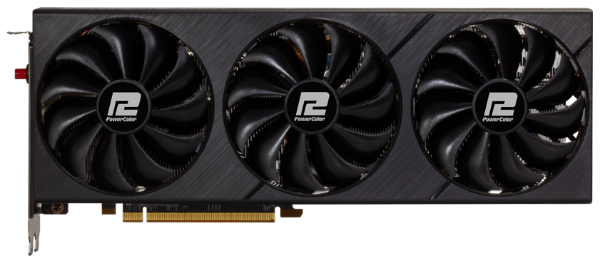 Внешняя видеокарта PowerColor Radeon RX 6800 Fighter 16GB (AXRX 6800 16GBD6-3DH/OC), Retail