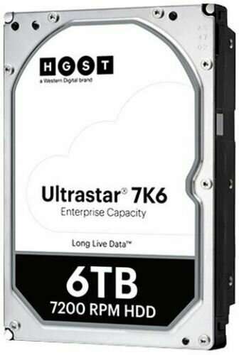 Серверный HDD WD Ultrastar DC HC310 6Tb (HUS726T6TALE6L4)