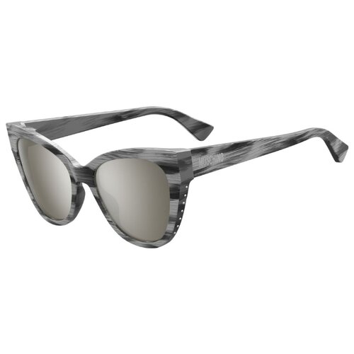 фото Солнцезащитные очки женские moschino mos056/s,silv blk