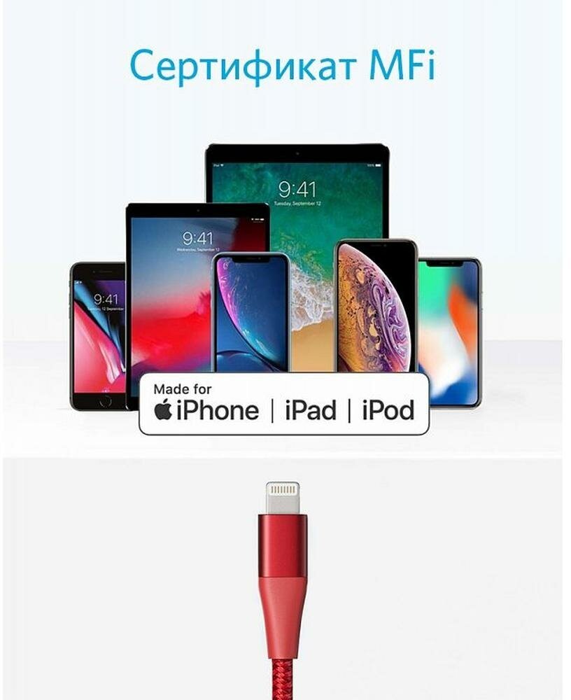 Кабель USB Type-C Anker - фото №13