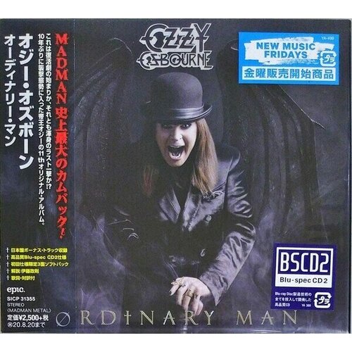 Ozzy Osbourne-Ordinary Man [Digipak] < 2022 Sony Blu-spec CD Japan (Компакт-диск 1шт) audio cd c line dion let s talk about love blu spec cd2 1 cd