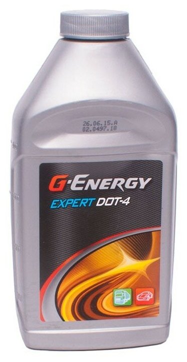 Жидкость тормозная DOT-4 0.455кг Expert G-ENERGY 2451500002
