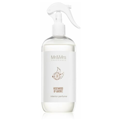 Ароматический спрей Mr &Mrs Fragrance ROSEWOOD of QUEBEC / Квебекский палисандр, 500 мл