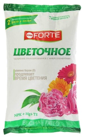 Удобрение BONA FORTE цветочное