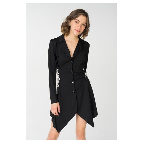 фото Платье lipinskaya brand lb303-90 женское цвет черный однотонный р-р 44 m