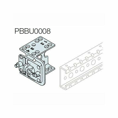 Abb TUR P Уголок монтажный универсальный (8шт)