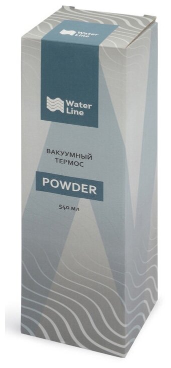 Вакуумный термос "Powder" 540 мл, черный - фотография № 7