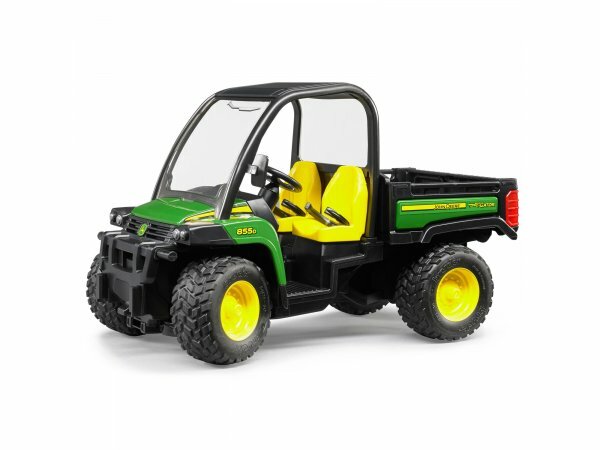 Грузовик Bruder мини-самосвал John Deere Gator XUV 855D 02-491 1:16, 22.6 см