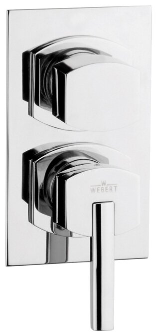 Смеситель для ванны Webert Azeta AZ880601 Хром