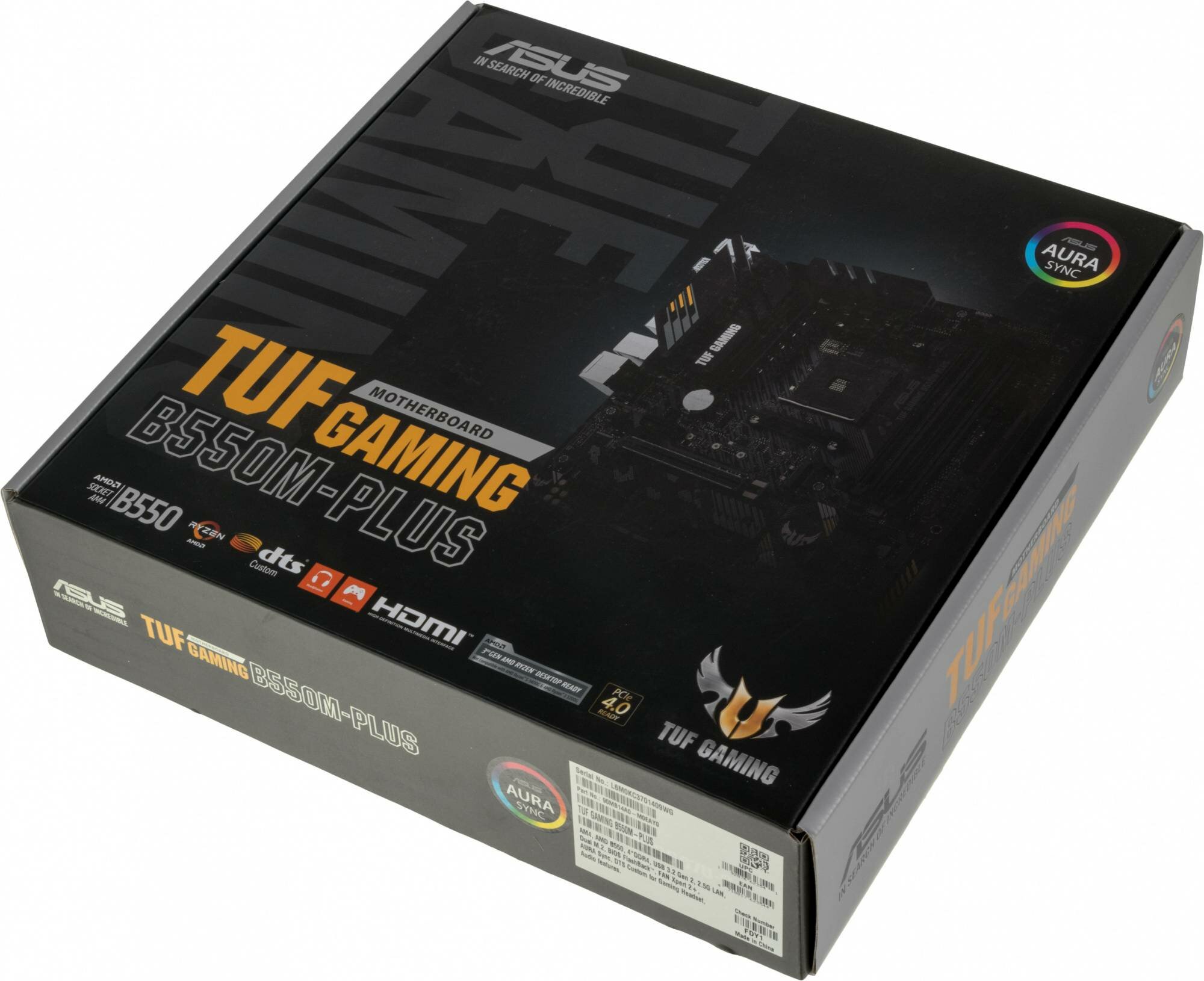 Материнская плата ASUS TUF Gaming B550M-Plus