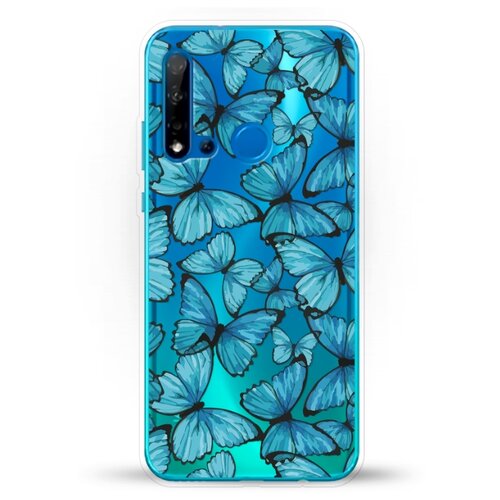 фото Силиконовый чехол бабочки на huawei nova 5i andy & paul