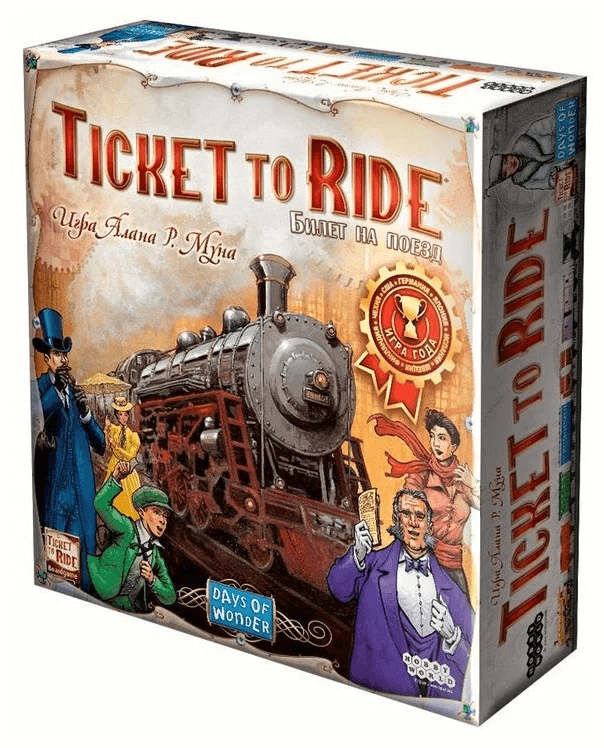 Hobby World Настольная игра: Ticket to Ride: Америка, арт. 1530