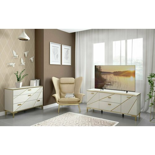 Гостиная серия 5 комплект 1, кашемир серый