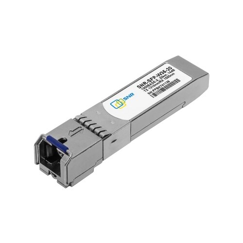 SFP трансивер SNR SNR-SFP-W35-20 модуль sfp tp link tl sm321b 2 tx 1310 нм rx 1550 нм 1 симплексный разъём lc расстояние передачи до 2 км по кабелю smf 9 125 мкм одномодовое волок