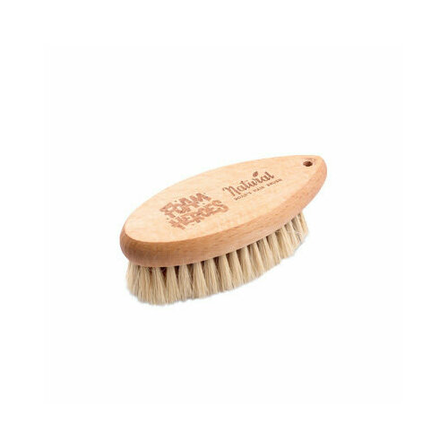 Foam Heroes Natural Boar's Hair Brush щетка для очистки кожи