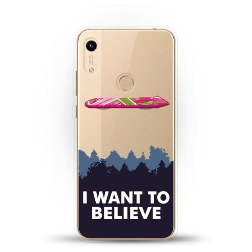 фото Силиконовый чехол i want to believe на honor 8a pro andy & paul