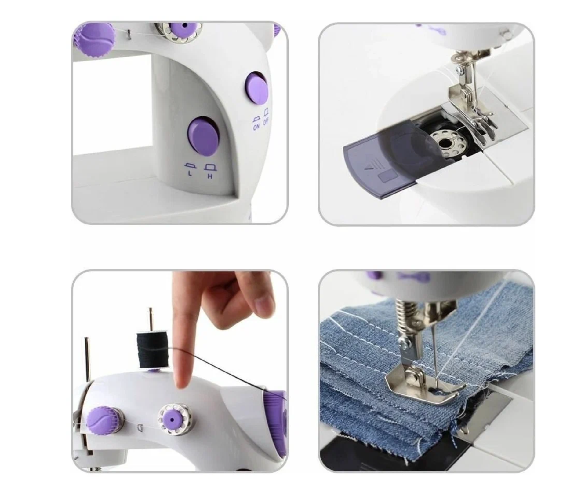 Мини швейная машинка Mini Sewing Machine - фотография № 5