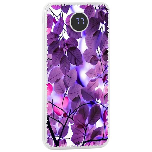 фото Внешний аккумулятор/power bank 10000 mah kruche print purple leaves кruче