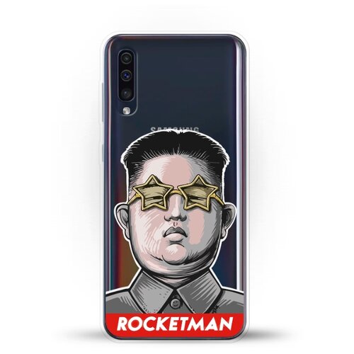 фото Силиконовый чехол rocketman на samsung galaxy a50s andy & paul