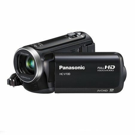 Видеокамера Panasonic HC-V100EE, черный