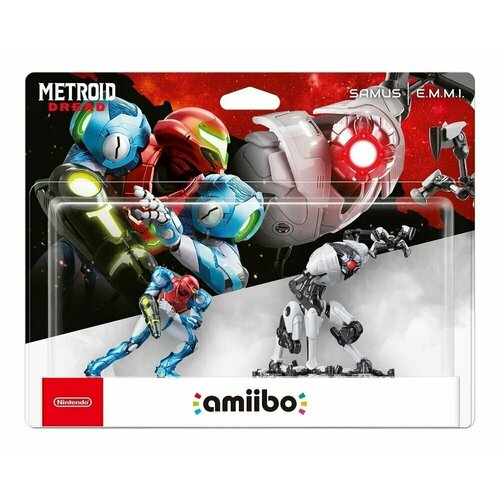 Фигурка Amiibo SAMUS и E.M.M. I (коллекция Metroid) фигурки amiibo metroid dread самус аран и e m m i 2 шт