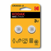 Батарейки литиевые Kodak MAX Lithium CR2032 3В 2шт