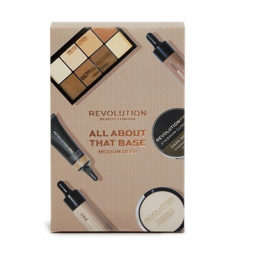 Makeup Revolution Набор косметики All About That Base Medium-Deep