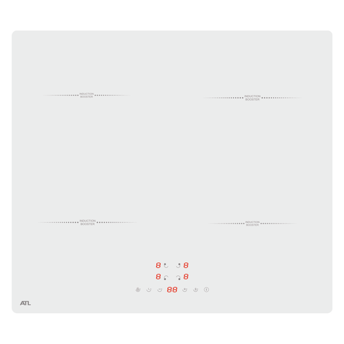 Индукционная варочная поверхность ATL 2 KIO 64 B WH 2379000₽