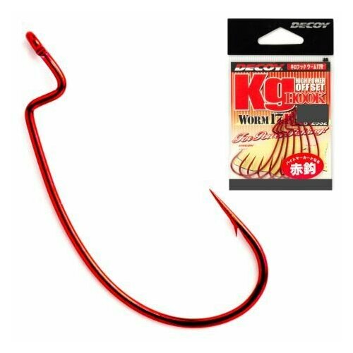 фото Крючок decoy worm 17r kg hook #3/0 (6шт)