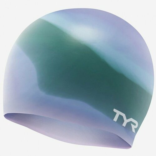 фото Шапочка для плавания tyr multi silicone cap (528 фиолетовый, o/s)
