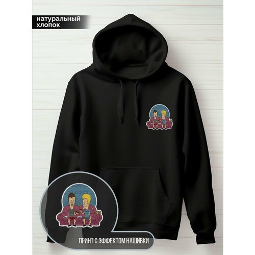 фото Худи hypnotica, размер xs, черный