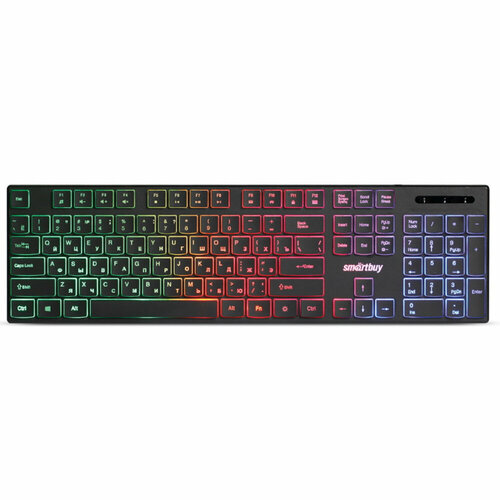 Клавиатура проводная SmartBuy ONE 240 мембранная 15 м цвет чёрный 87900₽