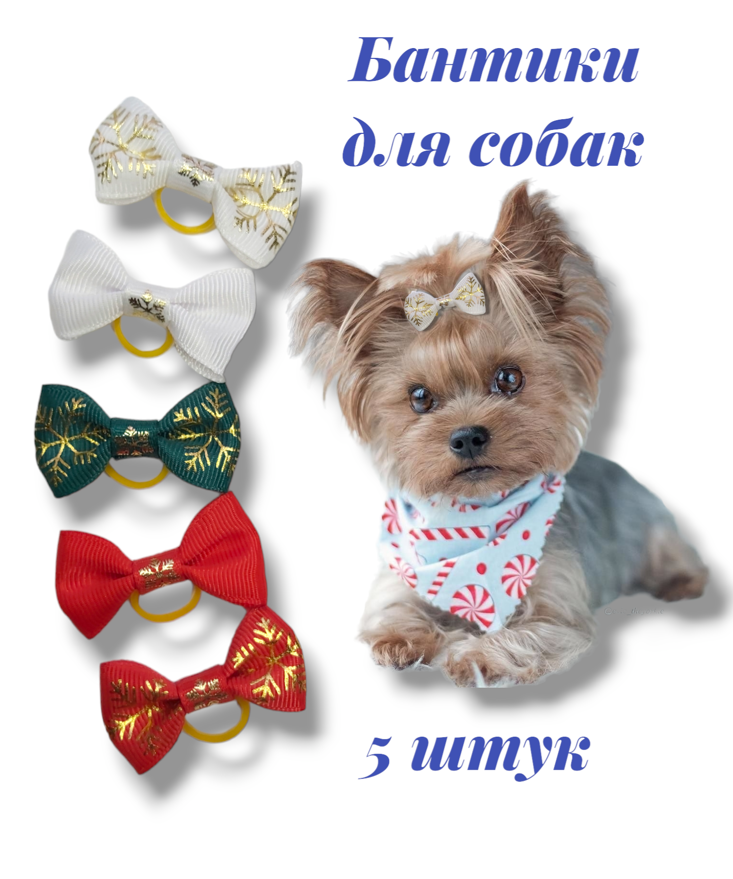 Бантики для собак