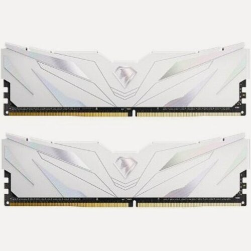 Изображение товара Оперативная память Netac Shadow DDR4 II 32GB (16Gbx2) 3200MHz PC25600 CL16, White с радиатором (NTSWD4P32DP-32W)