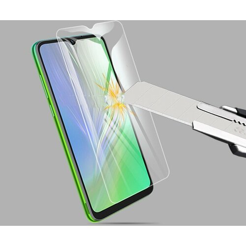 Защитное закалённое противоударное стекло MyPads для телефона Blackview A55 с олеофобным покрытием