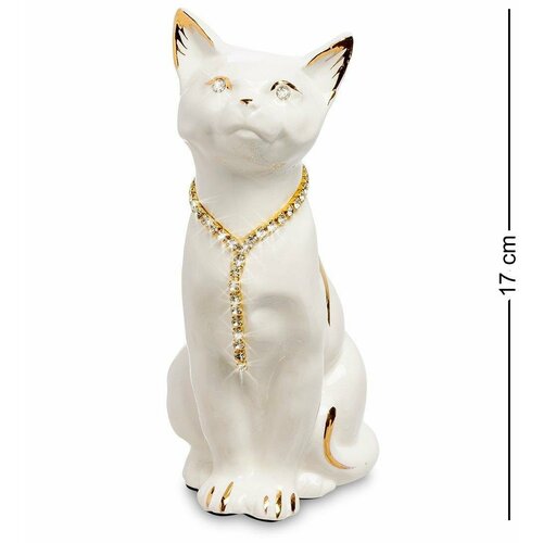 Фигурка Кошка A2101322 разностор, Фарфор