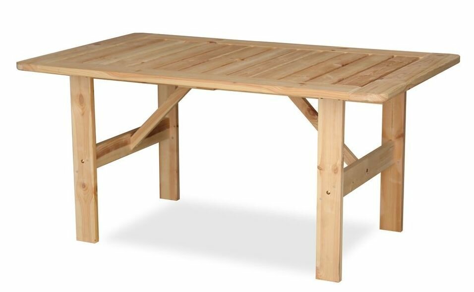 фото Стол КемпингГрупп соло Неокрашенная сосна