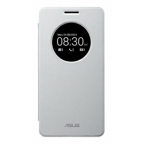 Чехол View Flip Cover для Asus ZenFone 6 A600CG / A601CG белый