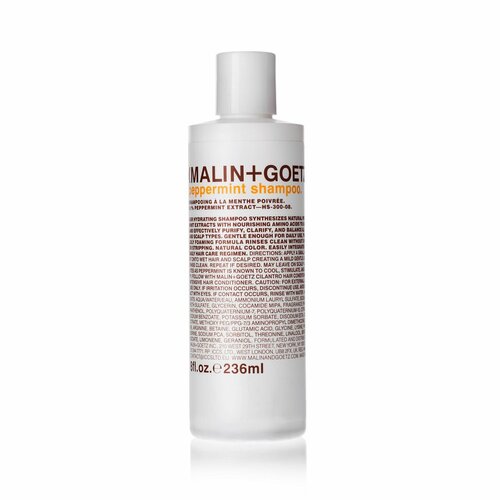 Шампунь для волос Peppermint мятный MALIN+GOETZ Peppermint Shampoo 236 ml.