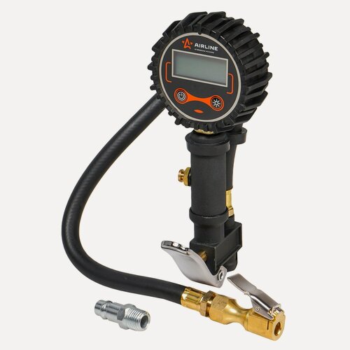 Изображение товара Пистолет для накачки шин с цифровым манометром (14атм.) PRO (AIRLINE)