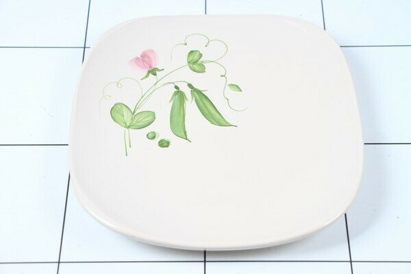 фото Тарелка керамическая квадратная (Гор) 2 сорт 83336