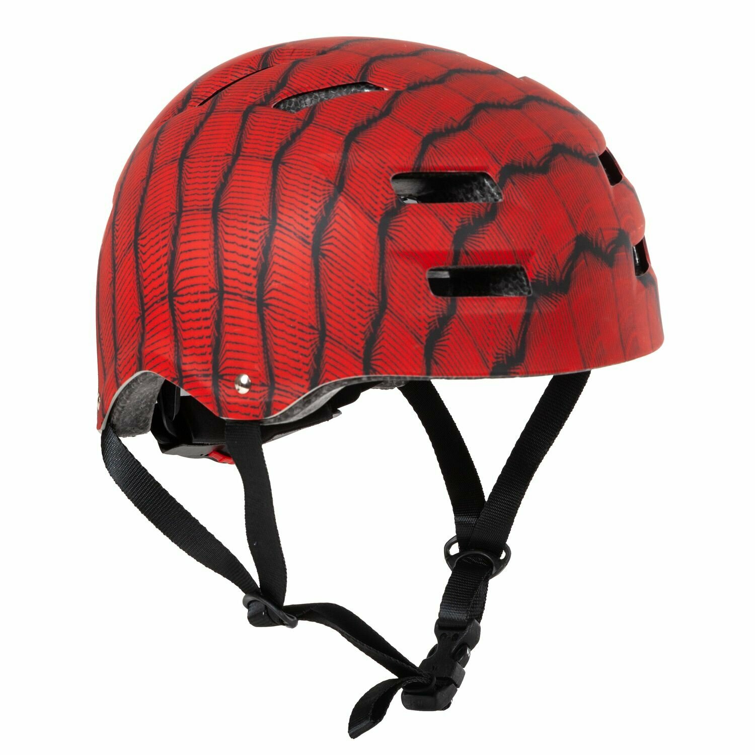Шлем велосипедный STG MTV1, размер L, 58-61 см, PiХel с фикс застежкой, красный