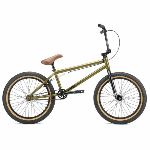 BMX Велосипед Kink Gap XL 20 2022 (оливковый) (21 (оливковый) арт: K440GRN22) цепь для велосипеда bmx mission 510 красный